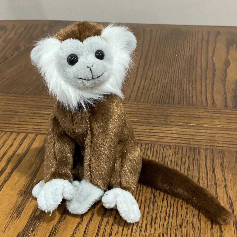 Ty Monkey Beanie Babies: Zodiac Monkey & Jungle + Lavender Rhode Island Ornament